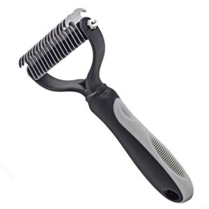 PETACARE® Professional Pet Grooming Tool 2 Sided Undercoat Dog Cat Shedding Comb Brush Pet